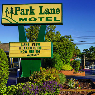 Conveniently located in the center of Lake George Village
